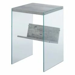 SoHo End Table - Breighton Home Faux White Marble -Side Tables Sales unnamed file 2869