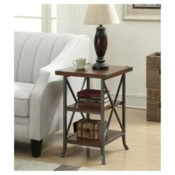 Brookline End Table - Breighton Home Driftwood/brown -Side Tables Sales unnamed file 2887