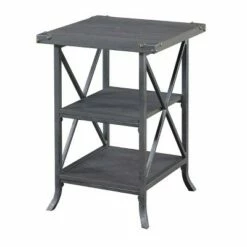 Brookline End Table - Breighton Home Driftwood/brown -Side Tables Sales unnamed file 2891