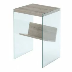 Soho End Table - Breighton Home Weathered Gray -Side Tables Sales unnamed file 2908