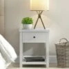 Harmony Wood Accent Table Matte White - Hillsdale Furniture -Side Tables Sales unnamed file 2928