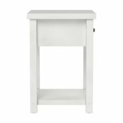 Harmony Wood Accent Table Matte White - Hillsdale Furniture -Side Tables Sales unnamed file 2931