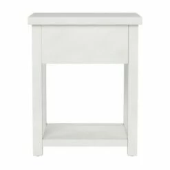 Harmony Wood Accent Table Matte White - Hillsdale Furniture -Side Tables Sales unnamed file 2932