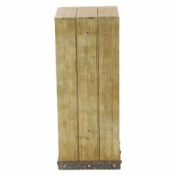 Wood (Set of 3) Square Pedestal Accent Tables Natural - Olivia & May -Side Tables Sales unnamed file 2970