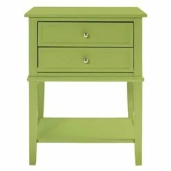 Durham Accent Table with 2 Drawers - Room & Joy Yellow -Side Tables Sales unnamed file 2985