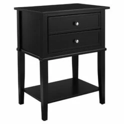 Durham Accent Table with 2 Drawers - Room & Joy Yellow -Side Tables Sales unnamed file 2989