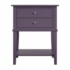 Durham Accent Table with 2 Drawers - Room & Joy Yellow -Side Tables Sales unnamed file 2991