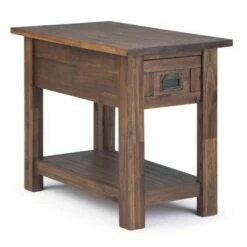 14" Garret Narrow Side Table - Wyndenhall Farmhouse Gray -Side Tables Sales unnamed file 3033