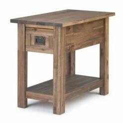 14" Garret Narrow Side Table - Wyndenhall Farmhouse Gray -Side Tables Sales unnamed file 3035
