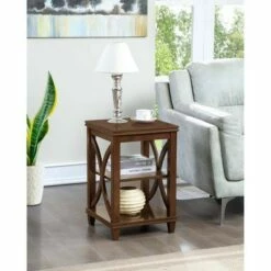 Florence End Table - Breighton Home Espresso