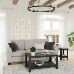 Elise Classic End Table - Brookside Home Gray/white -Side Tables Sales unnamed file 3105