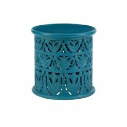 Elsbeth Side Table - Powell Company Blue 13 Elsbeth Side Table - Powell Company Blue -Side Tables Sales unnamed file 3121