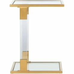 Tammi Acrylic C Table - Safavieh -Side Tables Sales unnamed file 3129
