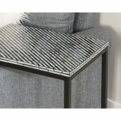 Priscille Accent C Table - Linon Black -Side Tables Sales unnamed file 3155