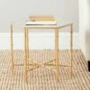 Kerri Accent Table - Safavieh Gold/clear -Side Tables Sales unnamed file 3166