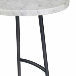 16" Trisha Marble Side Table White - WyndenHall -Side Tables Sales unnamed file 3189