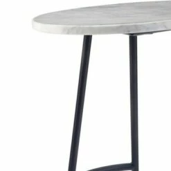 16" Trisha Marble Side Table White - WyndenHall -Side Tables Sales unnamed file 3191