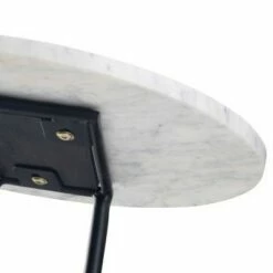 16" Trisha Marble Side Table White - WyndenHall -Side Tables Sales unnamed file 3192