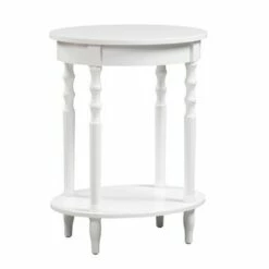 Classic Accents Brandi Oval End Table - Breighton Home Cranberry Red -Side Tables Sales unnamed file 3225