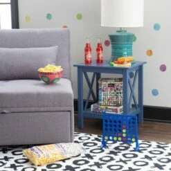 Davis End Table - Linon Antiqued White -Side Tables Sales unnamed file 3240