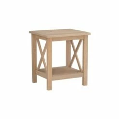 Davis End Table - Linon Antiqued White -Side Tables Sales unnamed file 3247