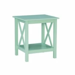 Davis End Table - Linon Antiqued White -Side Tables Sales unnamed file 3249