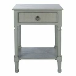 Haines 1 Drawer Accent Table - Safavieh White -Side Tables Sales unnamed file 3277