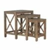 Wilkerson Wood 3 Piece Nesting Table Set Brown - Hillsdale Furniture 2 Wilkerson Wood 3 Piece Nesting Table Set Brown - Hillsdale Furniture -Side Tables Sales unnamed file 3298