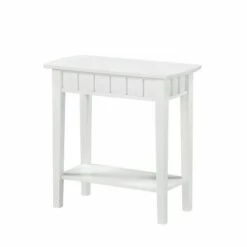 Breighton Home Dennis End Table - Johar Furniture White -Side Tables Sales unnamed file 3321