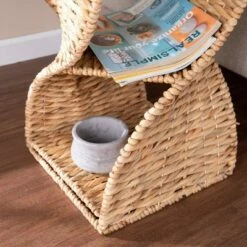 Xebor Water Hyacinth Accent Table Natural - Aiden Lane -Side Tables Sales unnamed file 3369