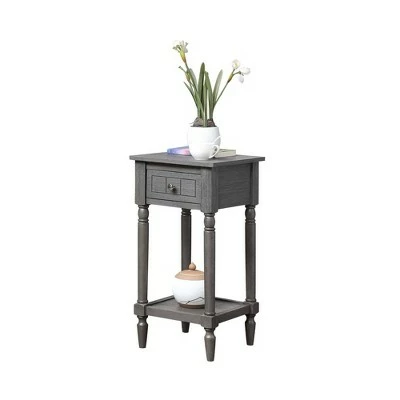 French Country Khloe Accent Table - Breighton Home Mahogany 4 French Country Khloe Accent Table - Breighton Home Mahogany - Image 2