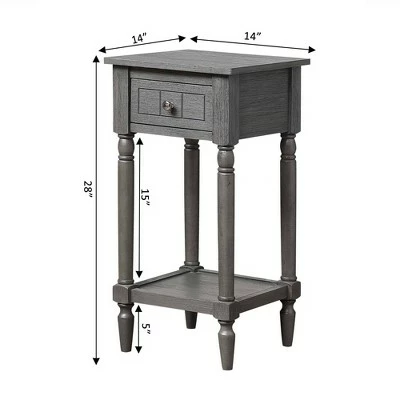 French Country Khloe Accent Table - Breighton Home Mahogany 9 French Country Khloe Accent Table - Breighton Home Mahogany - Image 7