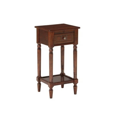 French Country Khloe Accent Table - Breighton Home Mahogany 11 French Country Khloe Accent Table - Breighton Home Mahogany - Image 9