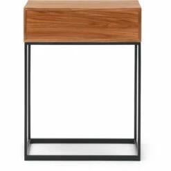 Milo Side Table Walnut - ClickDecor -Side Tables Sales unnamed file 3410