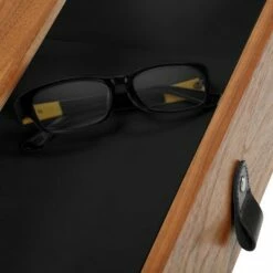 Milo Side Table Walnut - ClickDecor -Side Tables Sales unnamed file 3415