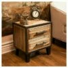 Luna Acacia Wood Two Drawer End Table - Natural - Christopher Knight Home -Side Tables Sales unnamed file 3424