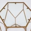 Roxy Hexagonal Chairside End Table Glass Gold - Steve Silver Co. -Side Tables Sales unnamed file 3427