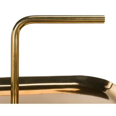 Artemis Square Brass Top Side Table - Brass/Black Marble - Safavieh 3 Artemis Square Brass Top Side Table - Brass/Black Marble - Safavieh