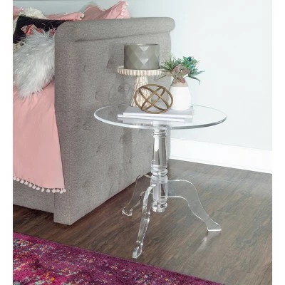 Acrylic End Table - Linon Clear 5 Acrylic End Table - Linon Clear - Image 3