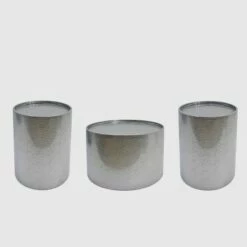 3pc Braeburn Modern Round Iron Accent Table Set - Christopher Knight Home Gold -Side Tables Sales unnamed file 345