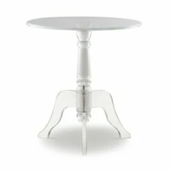 Acrylic End Table - Linon Clear 12 Acrylic End Table - Linon Clear -Side Tables Sales unnamed file 3450