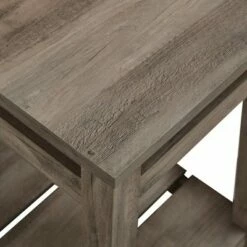 Modern Farmhouse Plank Style End Table Gray Wash - Saracina Home -Side Tables Sales unnamed file 3455