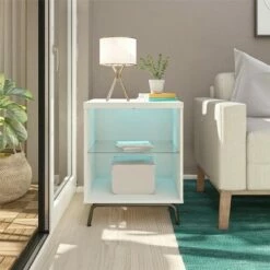 Room & Joy Hannaford End Table White - Room & Joy -Side Tables Sales unnamed file 3460