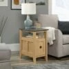 August Hill Side Table Brown - Sauder -Side Tables Sales unnamed file 3531