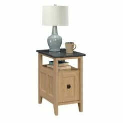 August Hill Side Table Brown - Sauder -Side Tables Sales unnamed file 3534