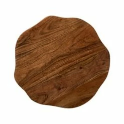 Gorsey Round Accent Table Brown/Black - Aiden Lane -Side Tables Sales unnamed file 3541