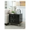 Iohomes babin Contemporary Side Table - HOMES: Inside + Out Black -Side Tables Sales unnamed file 3543