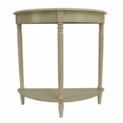 Decor Therapy Simplify Half Round Accent Table - Décor Therapy Walnut 20 Decor Therapy Simplify Half Round Accent Table - Décor Therapy Walnut -Side Tables Sales unnamed file 3553