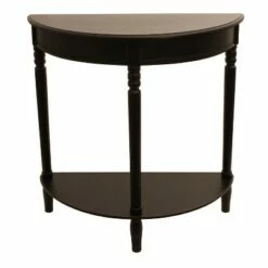 Decor Therapy Simplify Half Round Accent Table - Décor Therapy Walnut 21 Decor Therapy Simplify Half Round Accent Table - Décor Therapy Walnut -Side Tables Sales unnamed file 3554