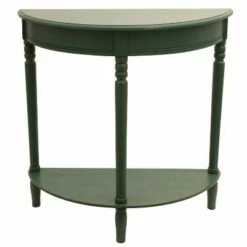 Decor Therapy Simplify Half Round Accent Table - Décor Therapy Walnut 25 Decor Therapy Simplify Half Round Accent Table - Décor Therapy Walnut -Side Tables Sales unnamed file 3558